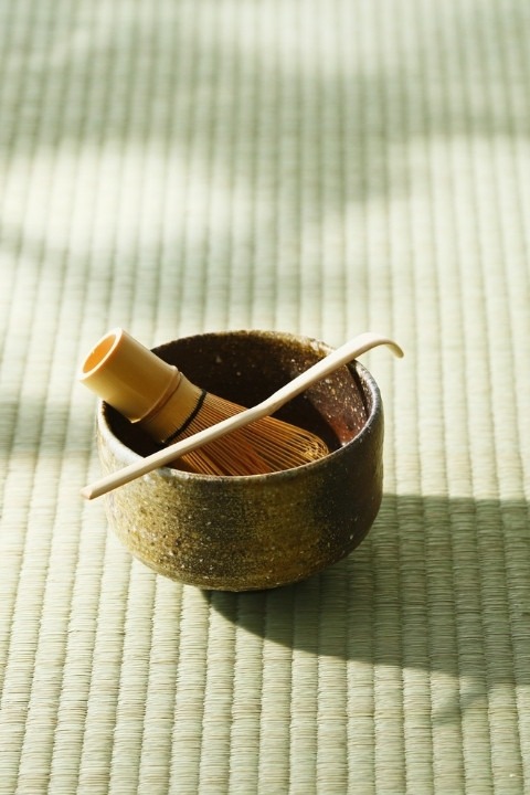 Té matcha tatami